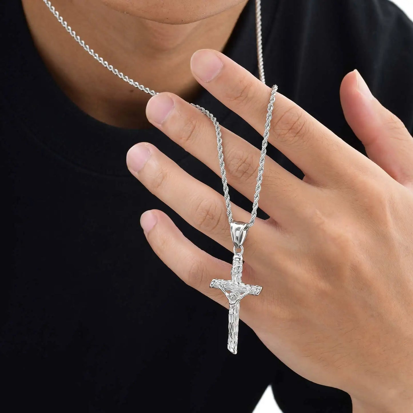 Chain With Cross Pendant