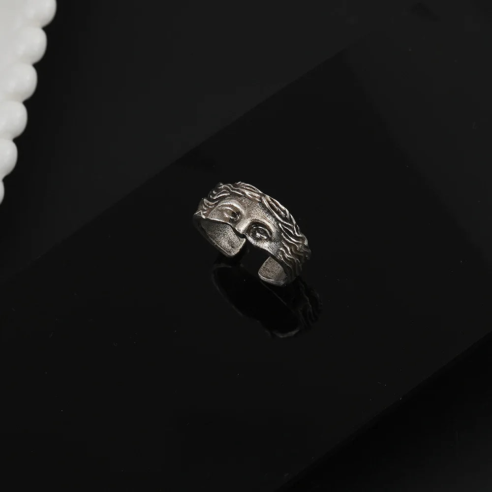 Half Face Ring