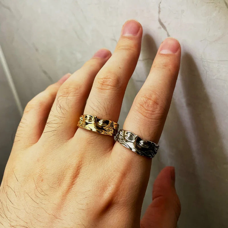 Half Face Ring