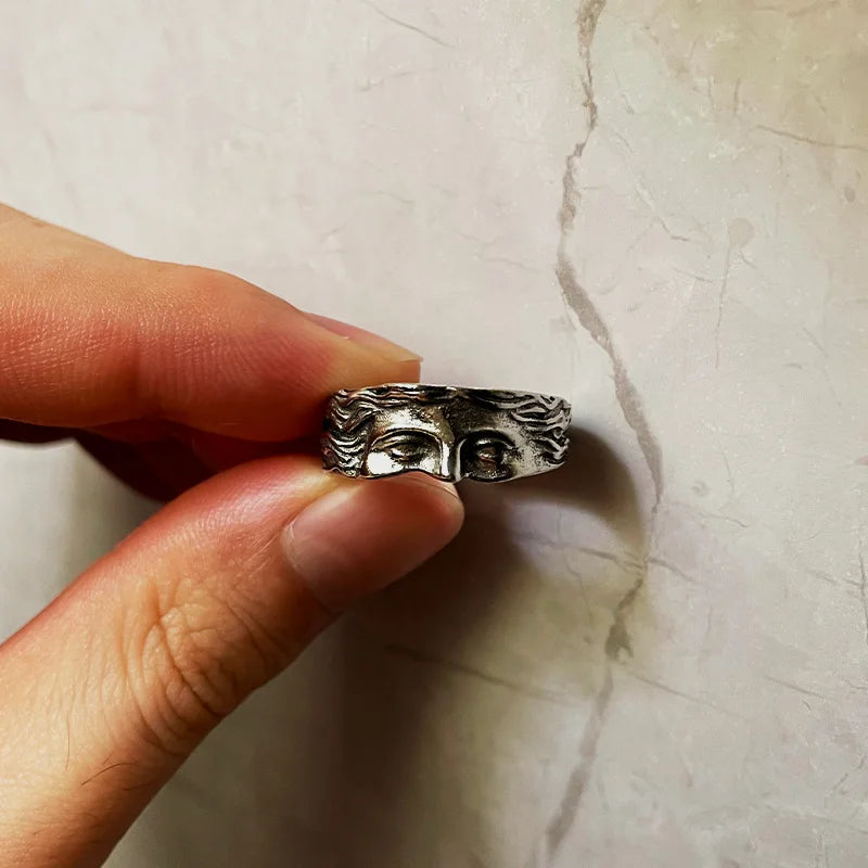 Half Face Ring